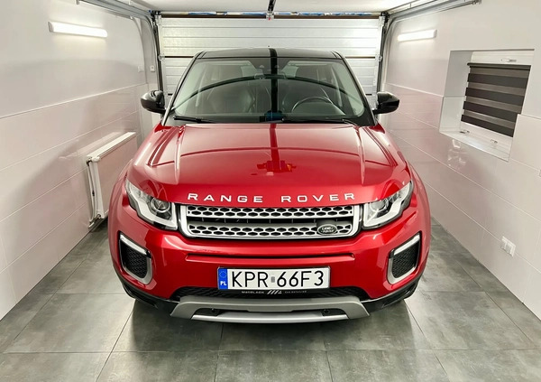 Land Rover Range Rover Evoque cena 96900 przebieg: 127500, rok produkcji 2016 z Kraków małe 596